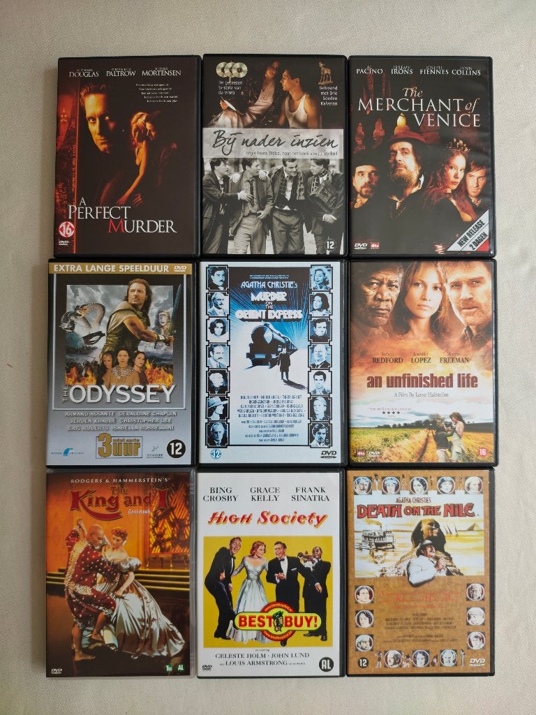 Diverse DVD's, Alle leeftijden, Verzenden, Zo goed als nieuw