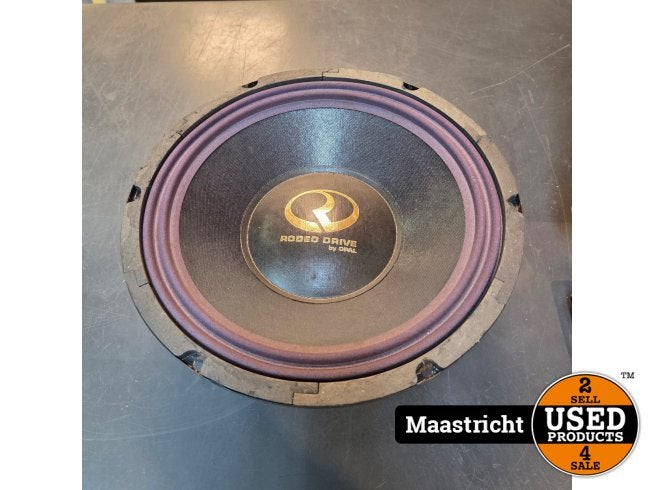 Rodeo Drive 12 inch subwoofer speaker, dubbele spreekspoel, Flex Ltd., Zo goed als nieuw, https://flex.com/contact-us, Nobelstraat 10, 5807 GA Oostrum LB, Limburg, Nederland