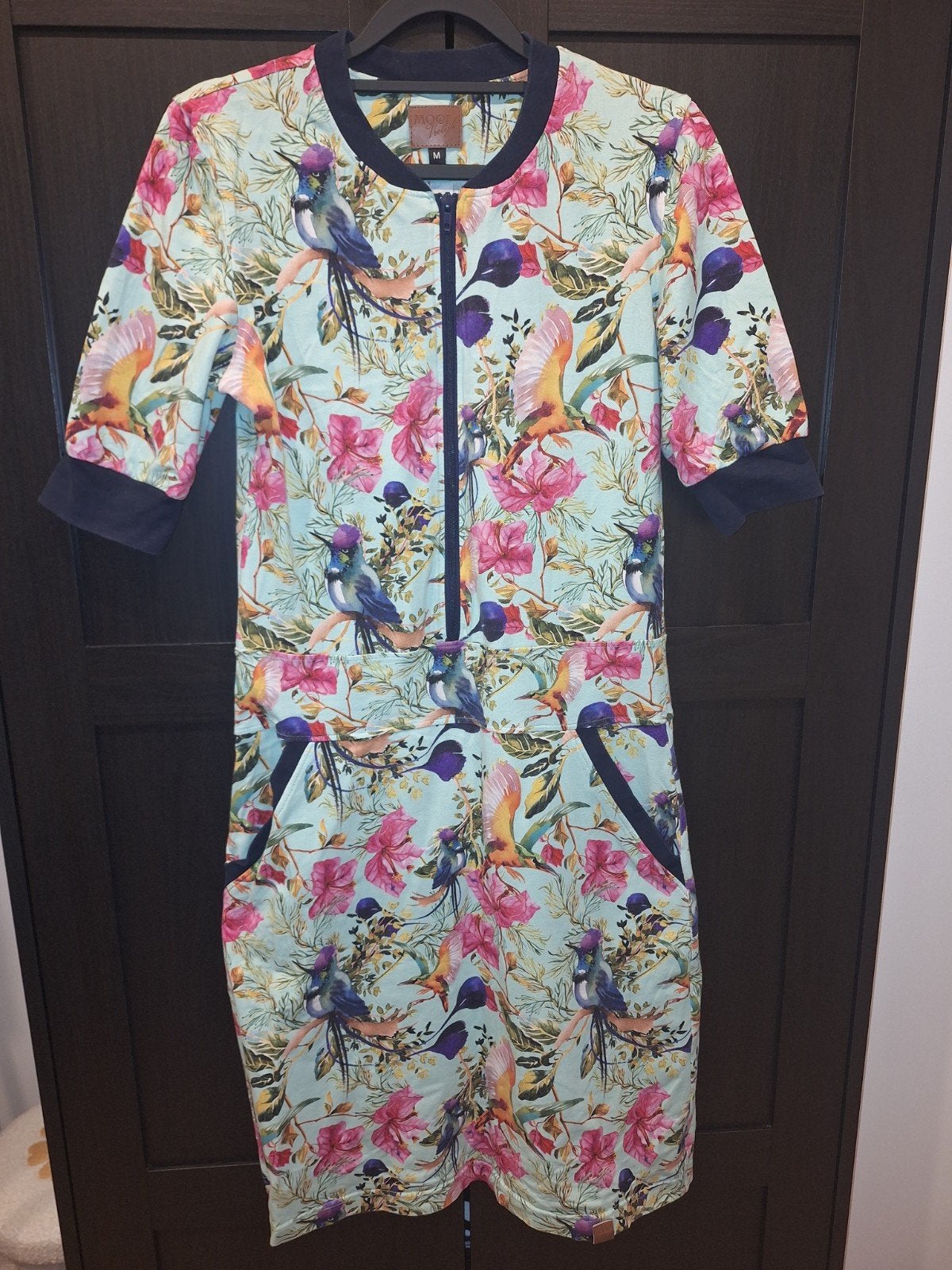 sportieve jurk van mooi vrolijk mt m, Kleding | Dames, Ophalen of Verzenden, Zo goed als nieuw, Maat 38/40 (M)