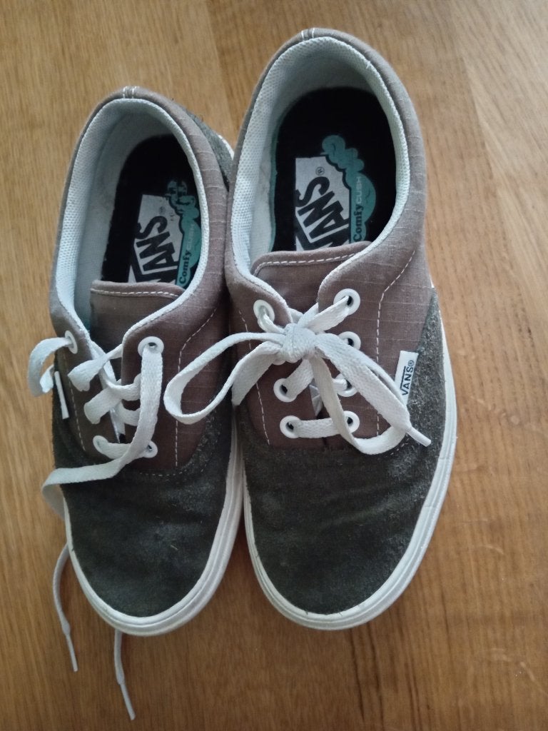 Vans grijze gympen maat 34,5, Gebruikt, Vans, Jongen of Meisje, Schoenen