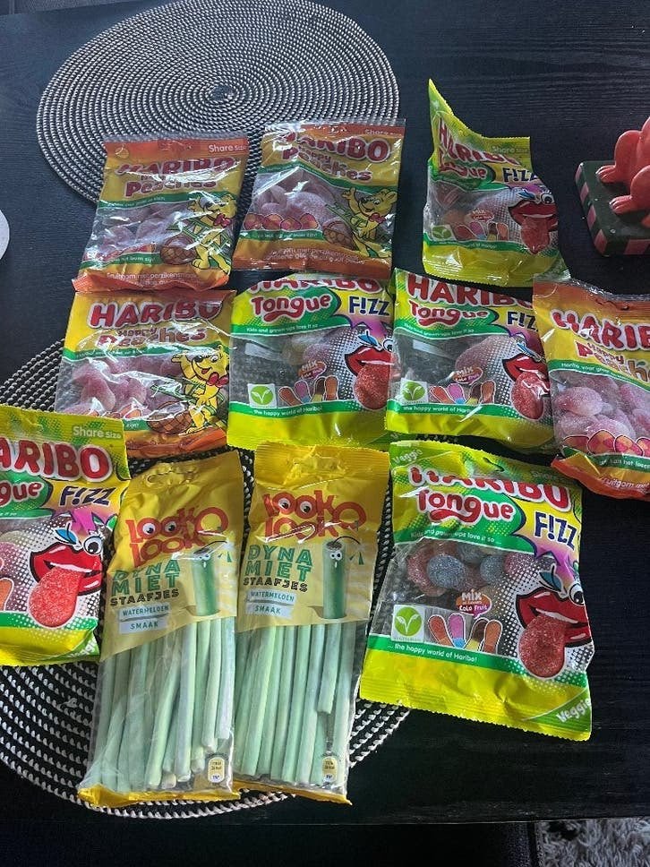 Haribo zakken snoep 11 stuks, Diversen, Ophalen of Verzenden