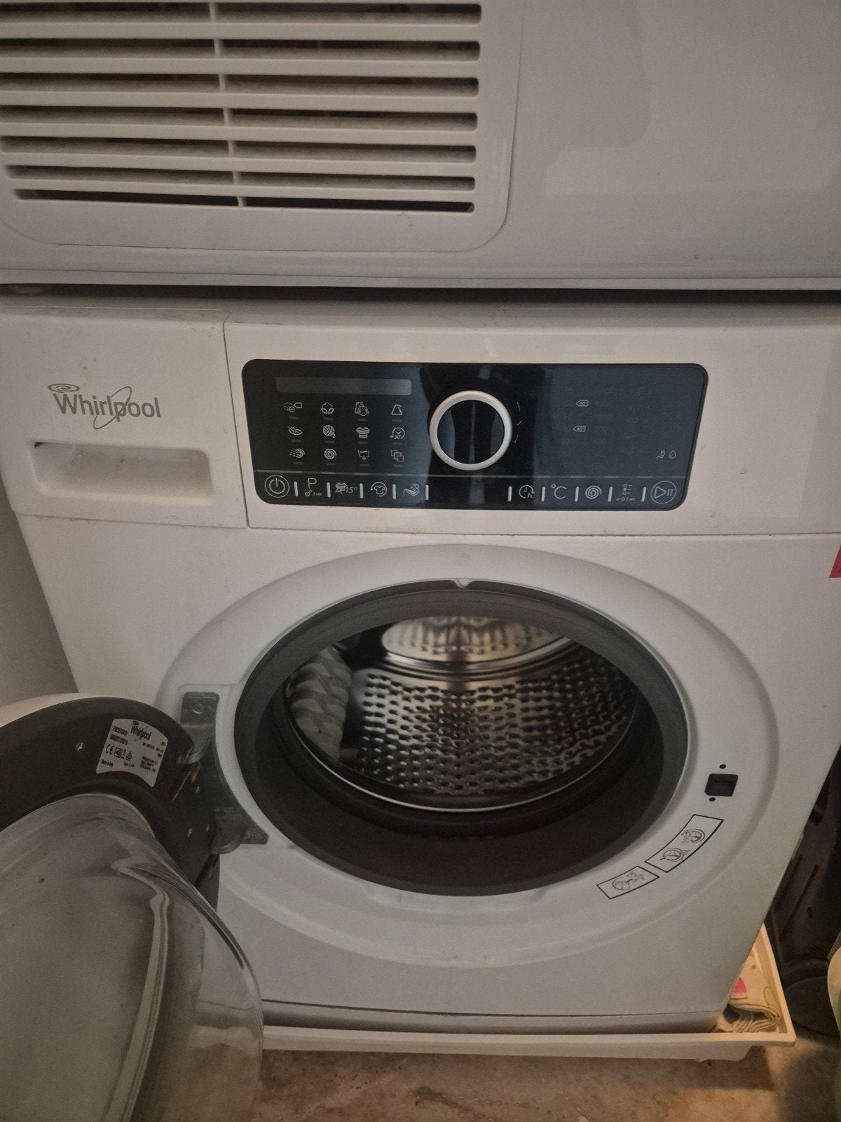 Whirlpool FSCR 70410 Wasmachine (7 kg), Ophalen, Gebruikt, Voorlader, 85 tot 90 cm