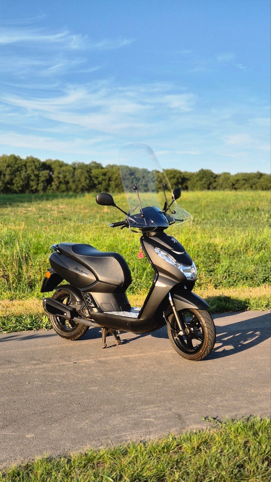 Peugeot Kisbee Black Edition - Zo goed als nieuw, Ophalen, Zo goed als nieuw, Maximaal 25 km/u