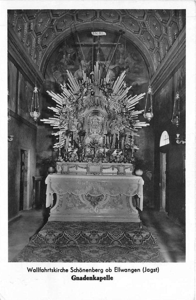 381-413-007 Wallfahrtskirche Schonenberg ob Ellwangen, Verzenden, Voor 1920, Duitsland
