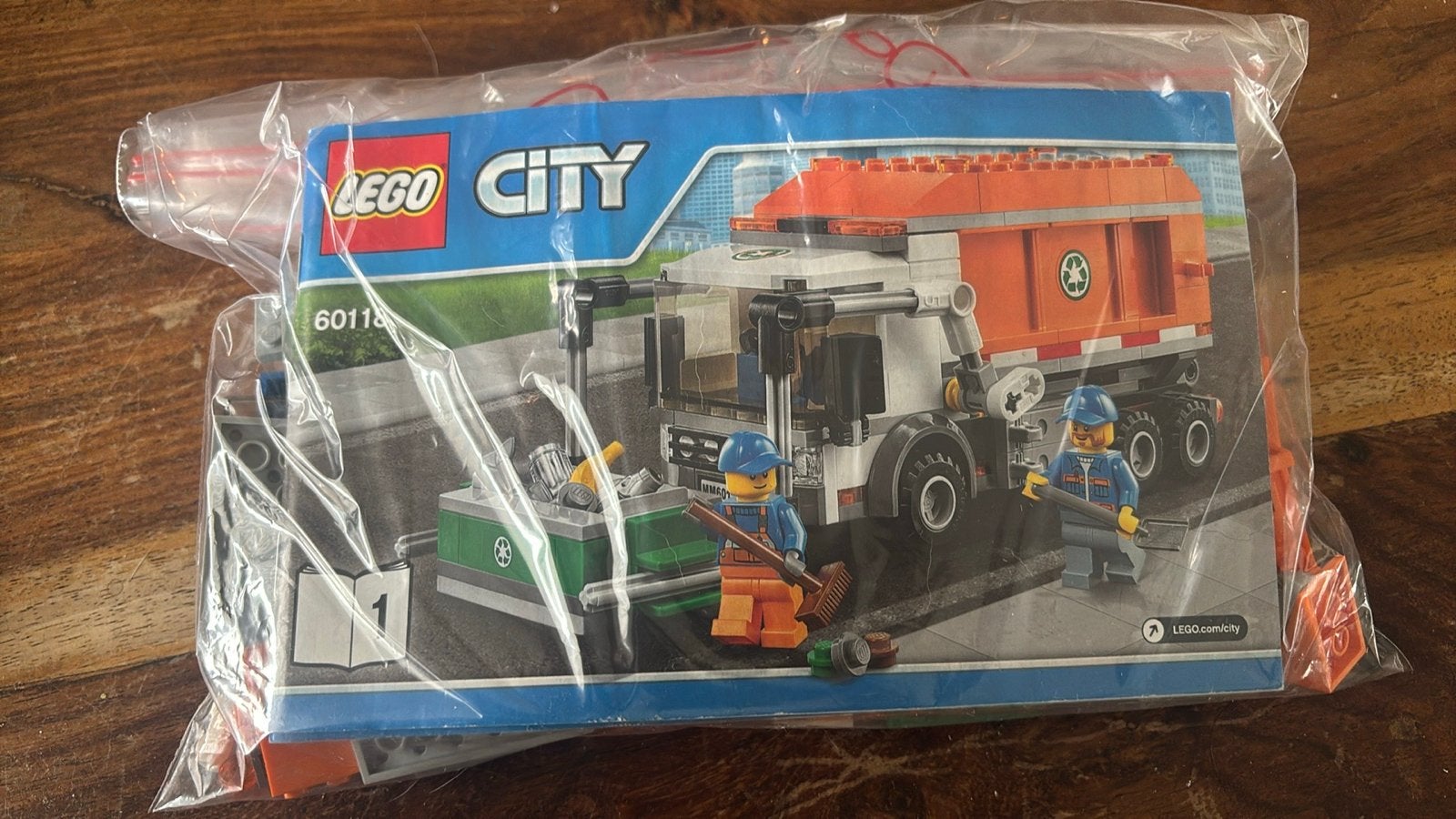 Lego City 60118 Vuilniswagen - Compleet met instructies, Lego, Ophalen of Verzenden, Compleet, Complete set