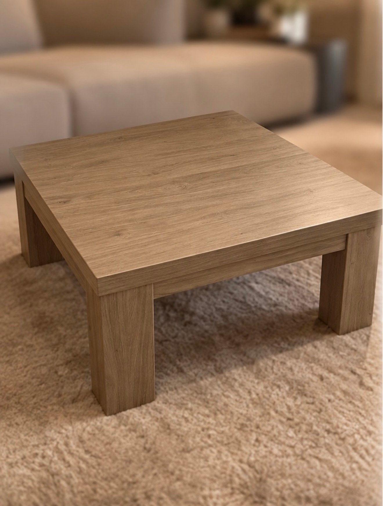 2 salontafels Pronto Wonen – 70x70 cm, Ophalen, Zo goed als nieuw, Vierkant, 50 tot 100 cm