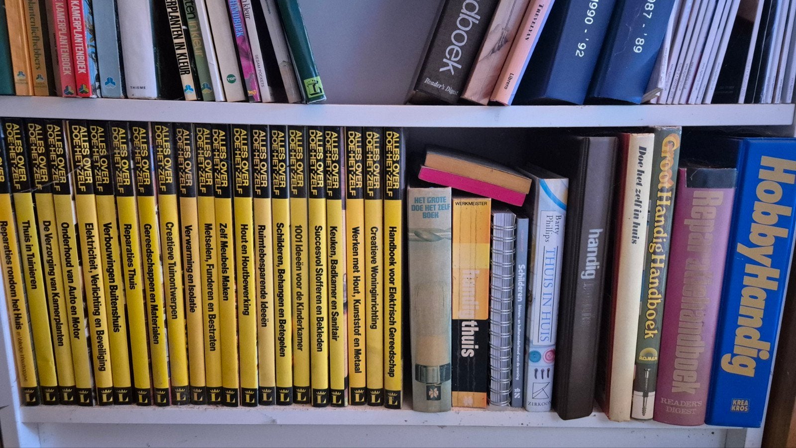 Doe-het-zelf, tuin en kamerplanten — grote collectie, Boeken, Ophalen, Gelezen, Overige onderwerpen