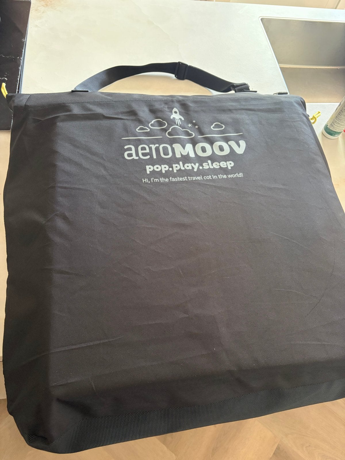 Aeromoov Pop-Up Reisbedje / Campingbedje, Ophalen, Zo goed als nieuw, Reisbedje