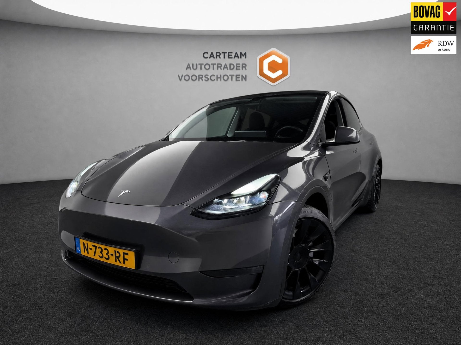 Tesla Model Y Long Range AWD 75 kWh |92.2%|, Automaat, Gebruikt, Zwart, Navigatiesysteem