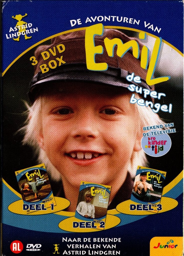 De avonturen van Emil de super bengel, aflevering 1 tot en m, Alle leeftijden, Ophalen of Verzenden, Zo goed als nieuw
