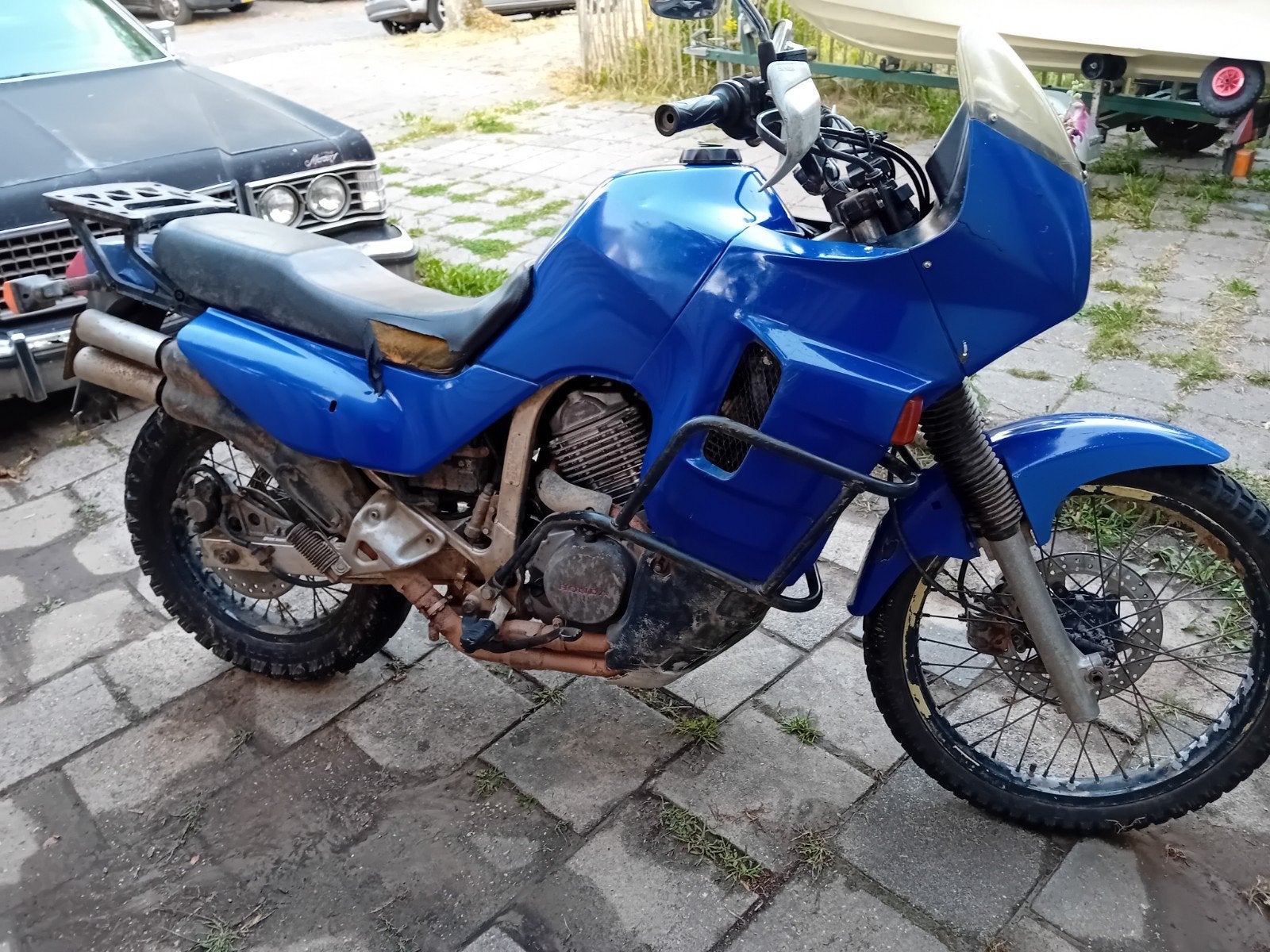 Honda transalp xl600v 1993, 2 cilinders, Motorrijbewijs A, Gebruikt, Particulier