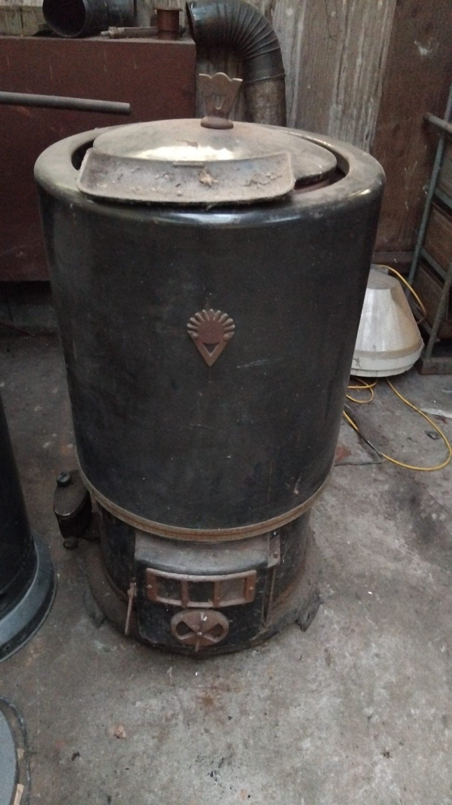 Vintage   Oliekachel, Huis en Inrichting, Kachels, Ophalen, Gebruikt, Overige brandstoffen, Petroleumkachel