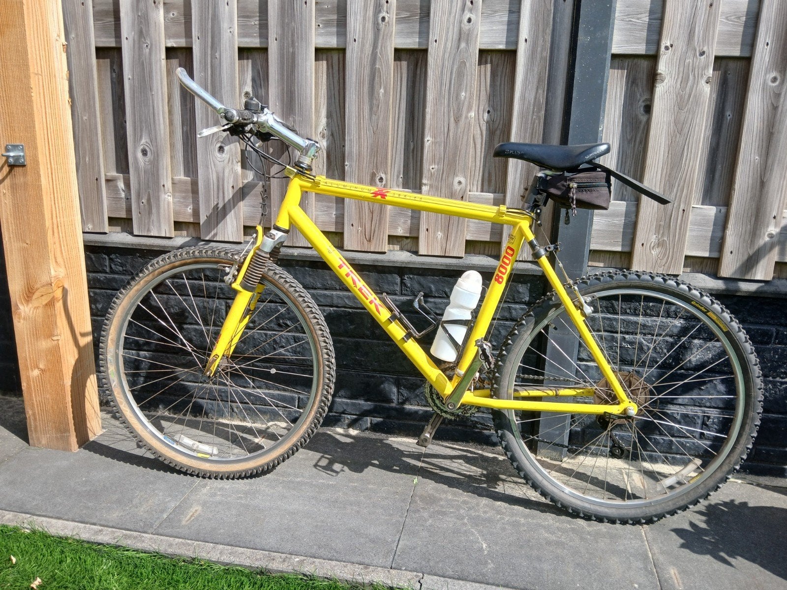 Trek 8000 aluminium frame 26 inch, Ophalen, Gebruikt, Velgrem, 49 tot 53 cm