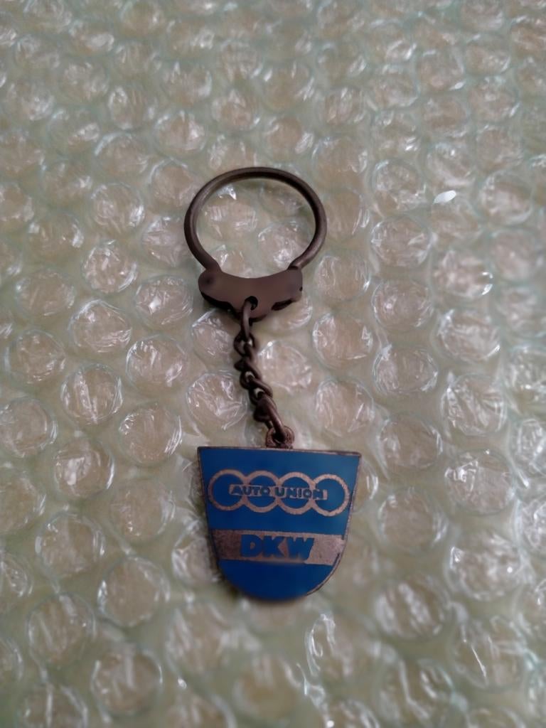 Vintage Auto Union DKW Sleutelhanger., Verzamelen, Ophalen of Verzenden, Gebruikt, Transport