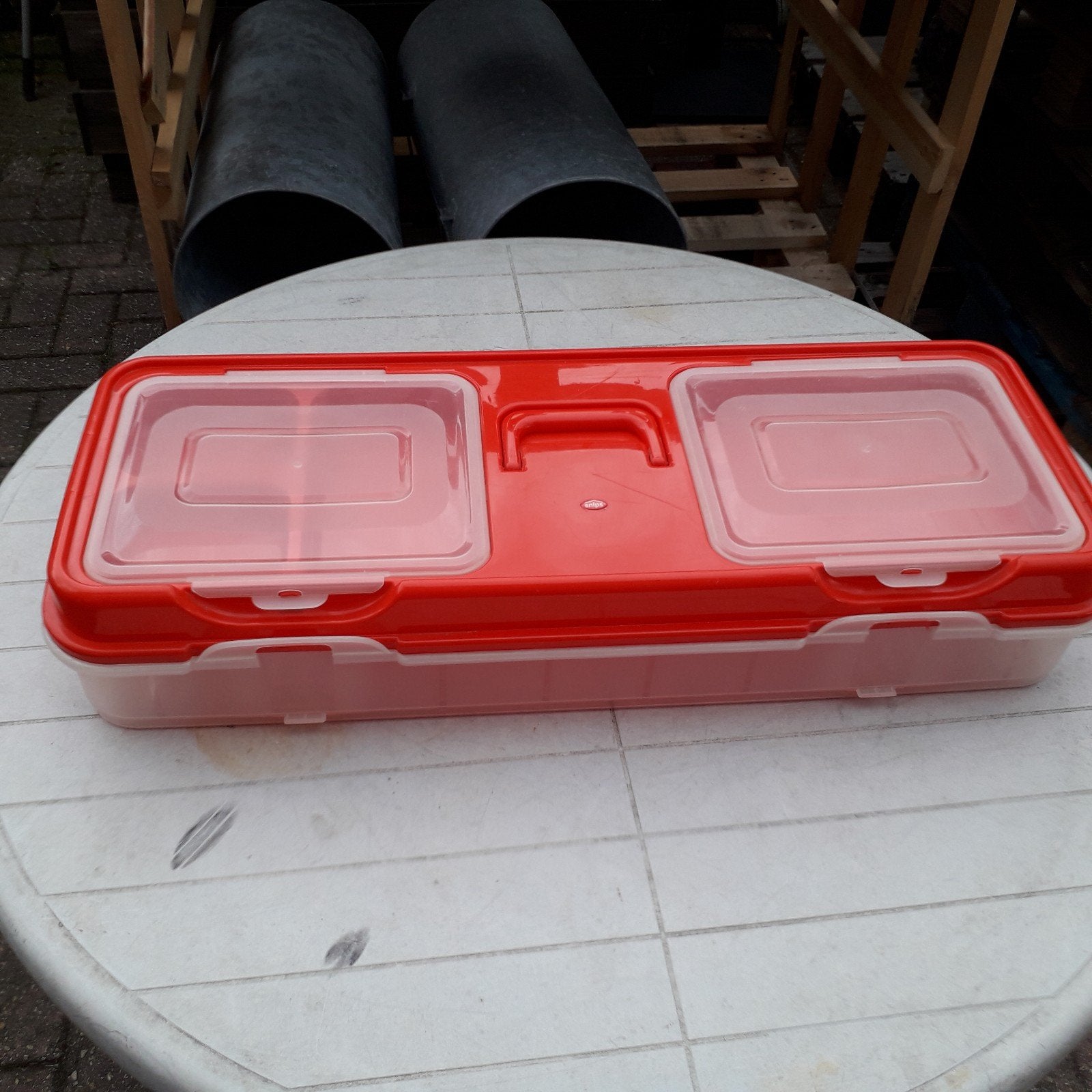 Handige speelgoed opbergbox voor LEGO of knutselspullen, Ophalen, Gebruikt, Jongen of Meisje