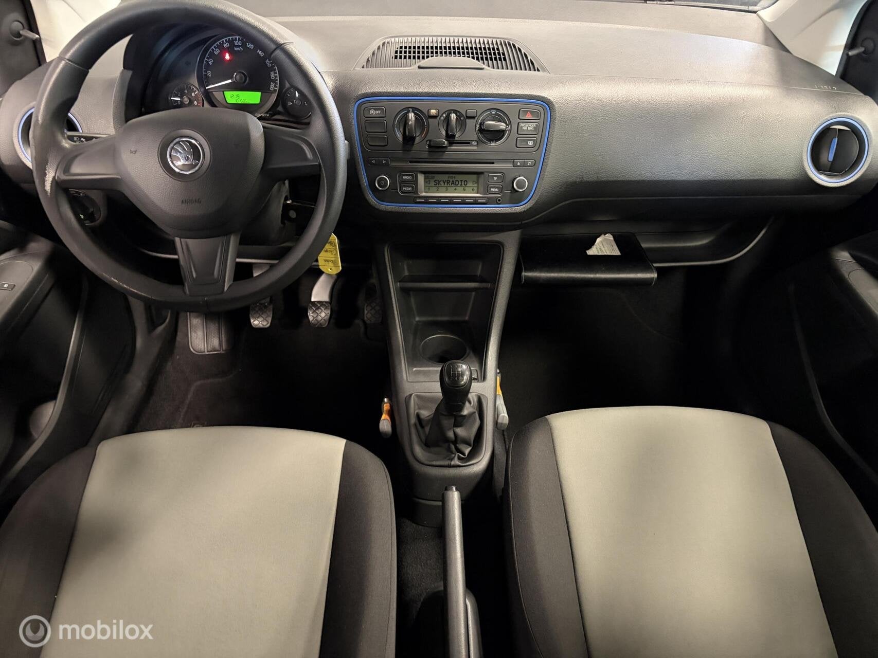 Skoda Citigo 1.0 Greentech Active Pro 1E EIG / NAP / AIRCO /, Auto's, Voorwielaandrijving, Euro 5, Gebruikt, 840 kg