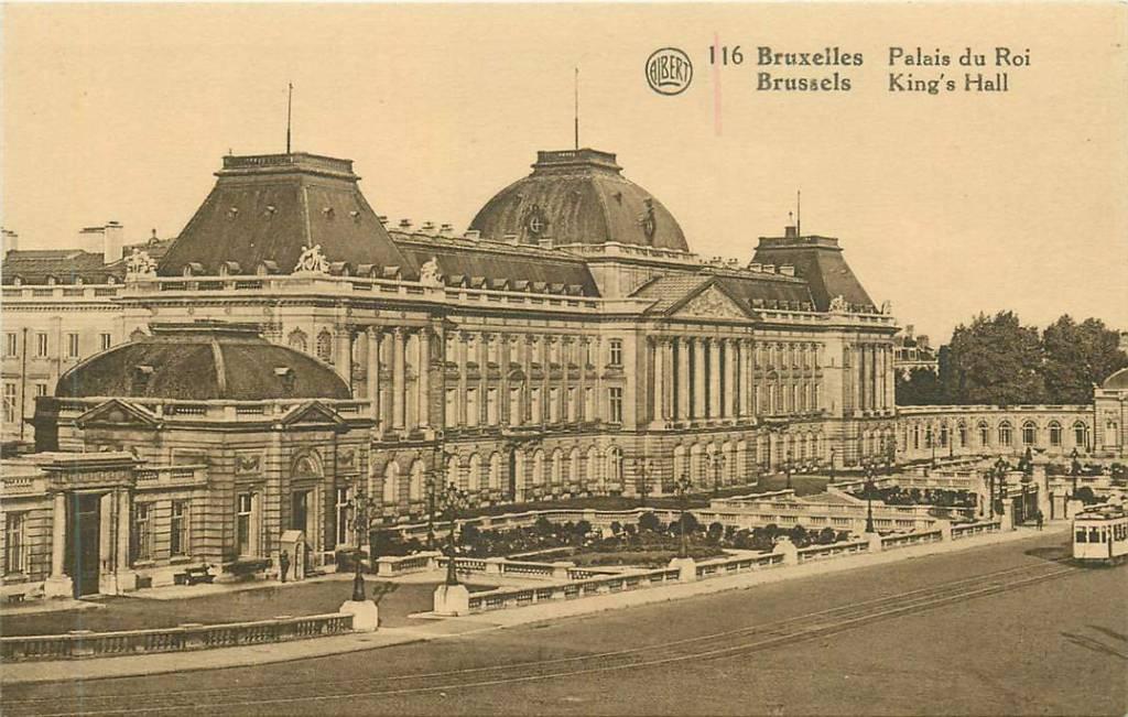 381-230-005 Bruxelles Palais du Roi, Verzenden, Voor 1920, Overig Europa