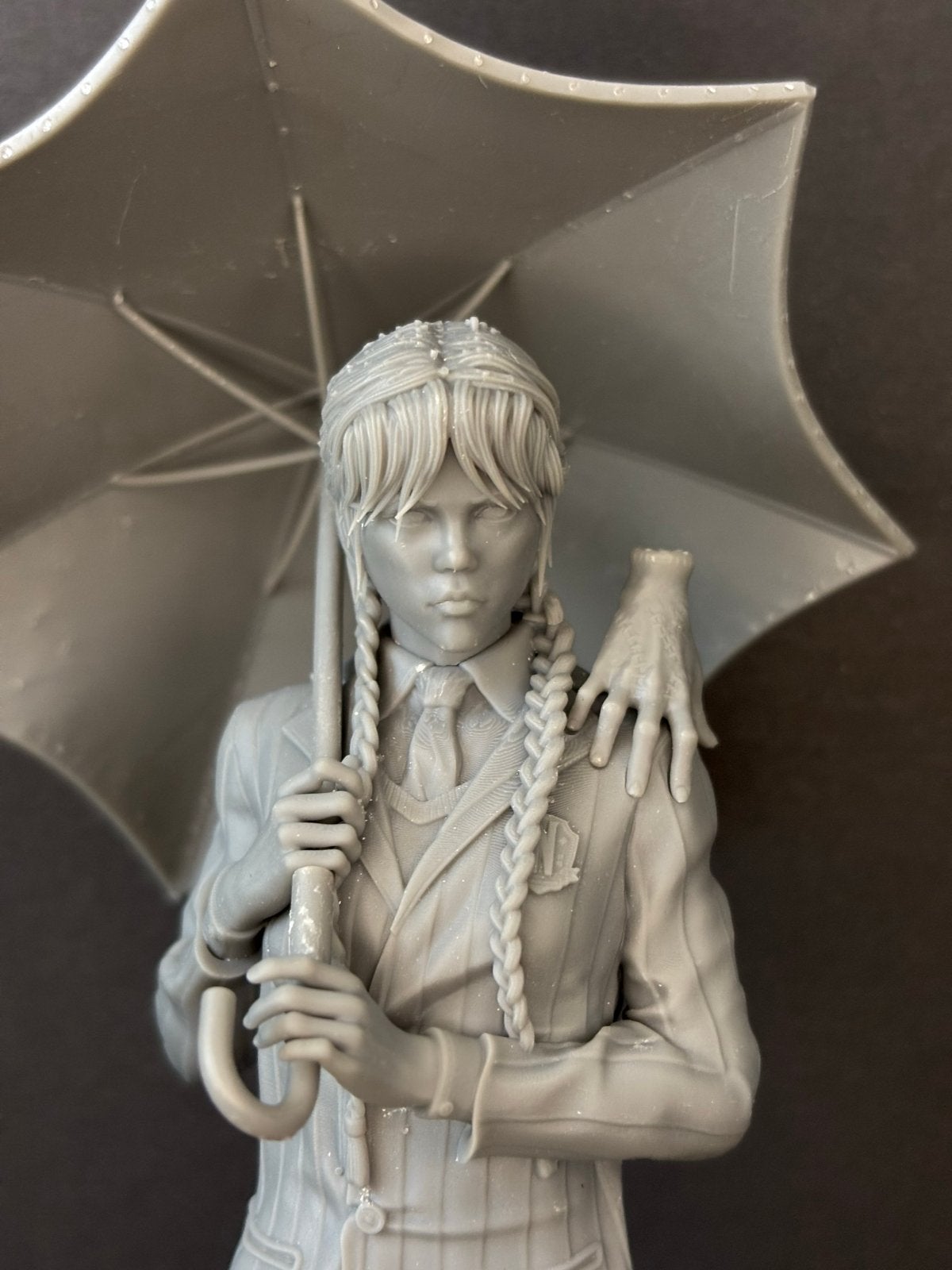 Wednesday Addams Figuur 1/10 Schaal - 180mm ABS Resin, Ophalen of Verzenden, Nieuw