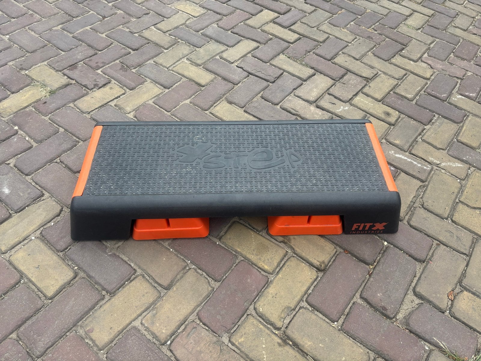 X-fit stepbank voor fitness en cardio, Ophalen, Gebruikt, X-fit, X-fit
