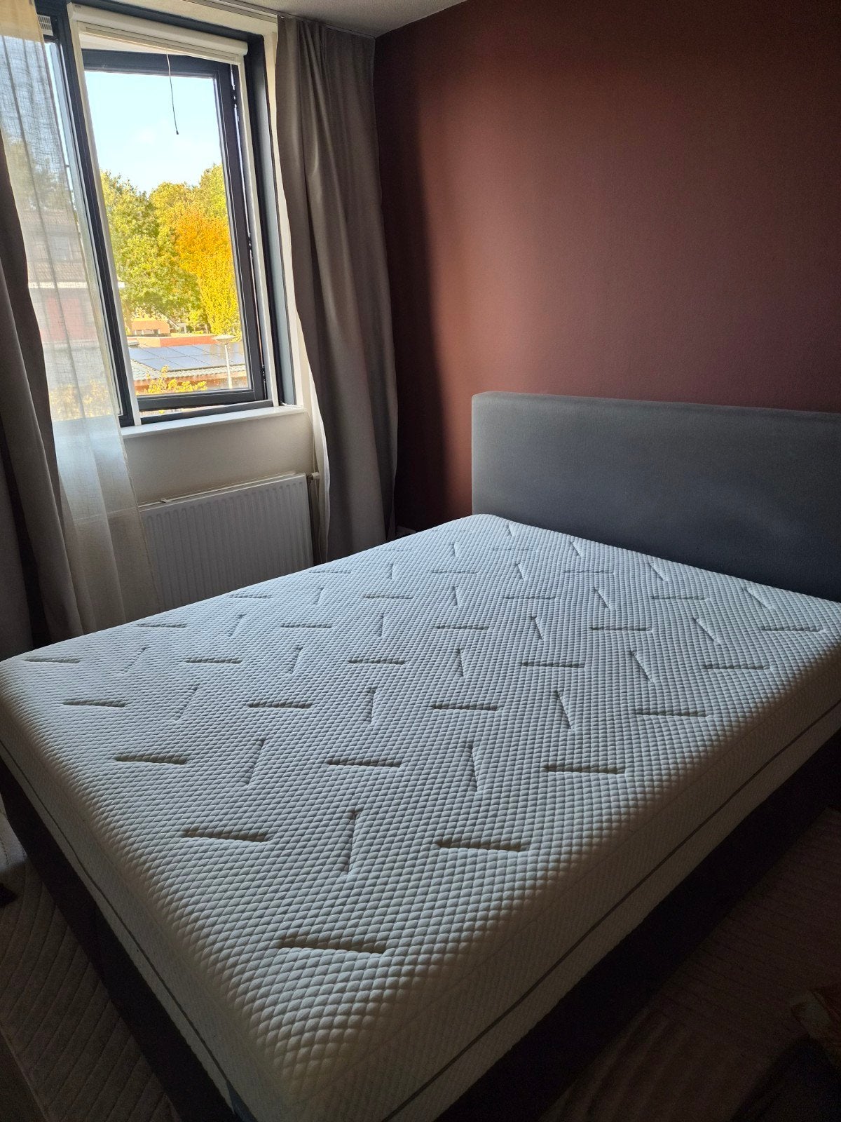 2 persoons boxspring (160x200), Ophalen, Gebruikt, Tweepersoons, 160 cm