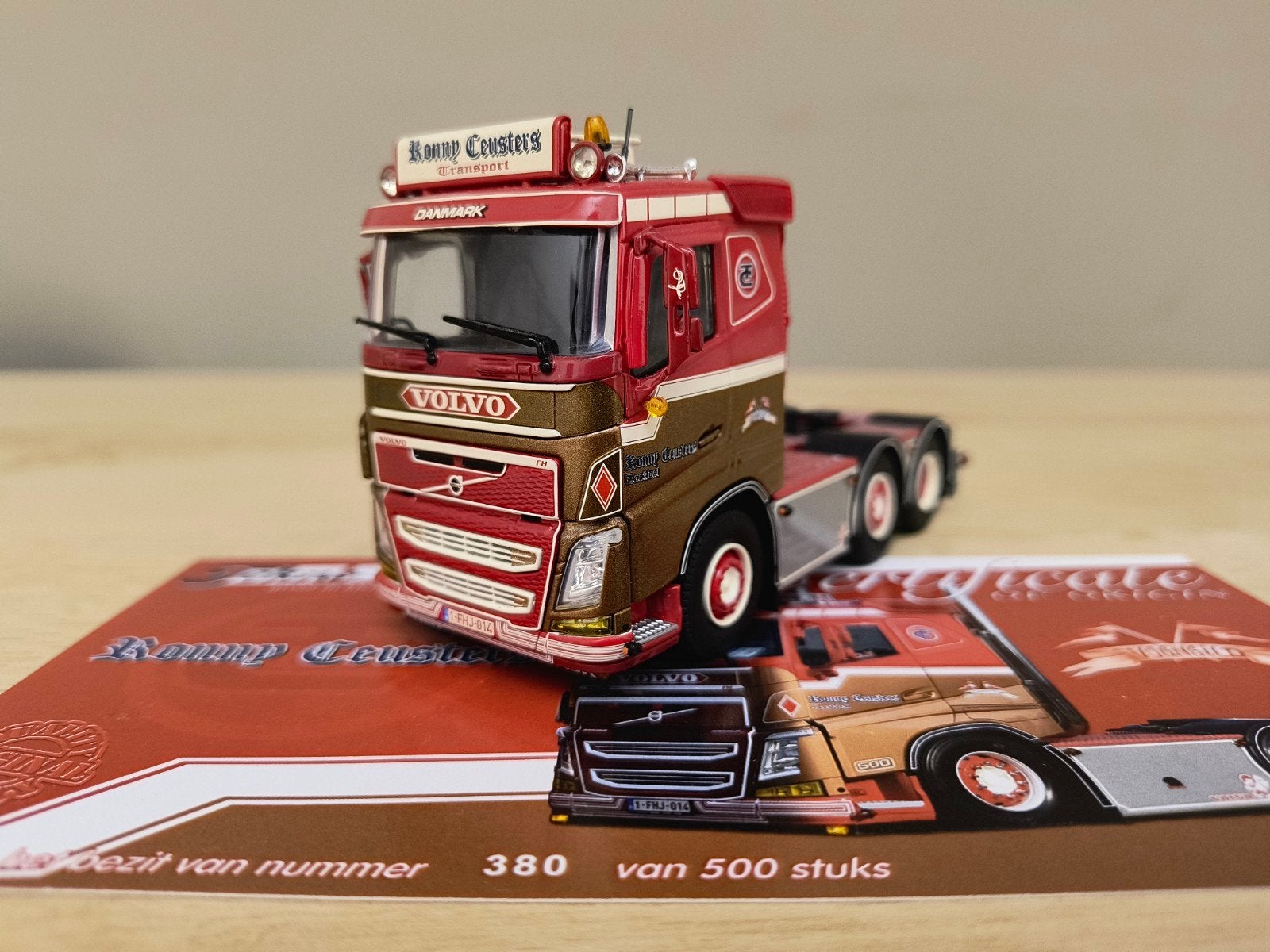 Tekno Volvo Ronny Ceusters, Ophalen of Verzenden, Zo goed als nieuw, Bus of Vrachtwagen, Tekno