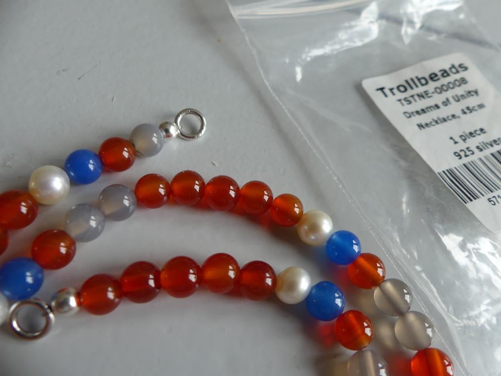Trollbeads DROMEN VAN EENHEID Ketting, 45 cm **NIEUWSTAAT**, -, Verzenden, -, Nieuw