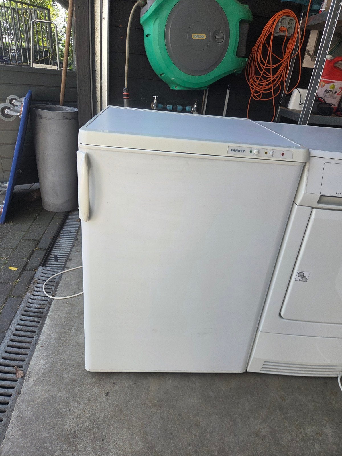 Zanker Vrieskast ZKF 110 A - Compact en Betrouwbaar, Witgoed en Apparatuur, Vrieskast, Gebruikt, Minder dan 85 cm, Minder dan 60 cm