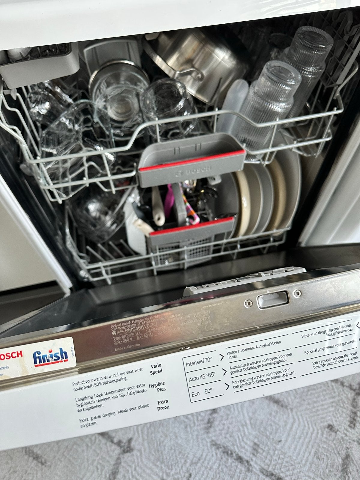 Foto 3 van Bosch Serie 4 Exclusiv vaatwasser - Zo goed als nieuw