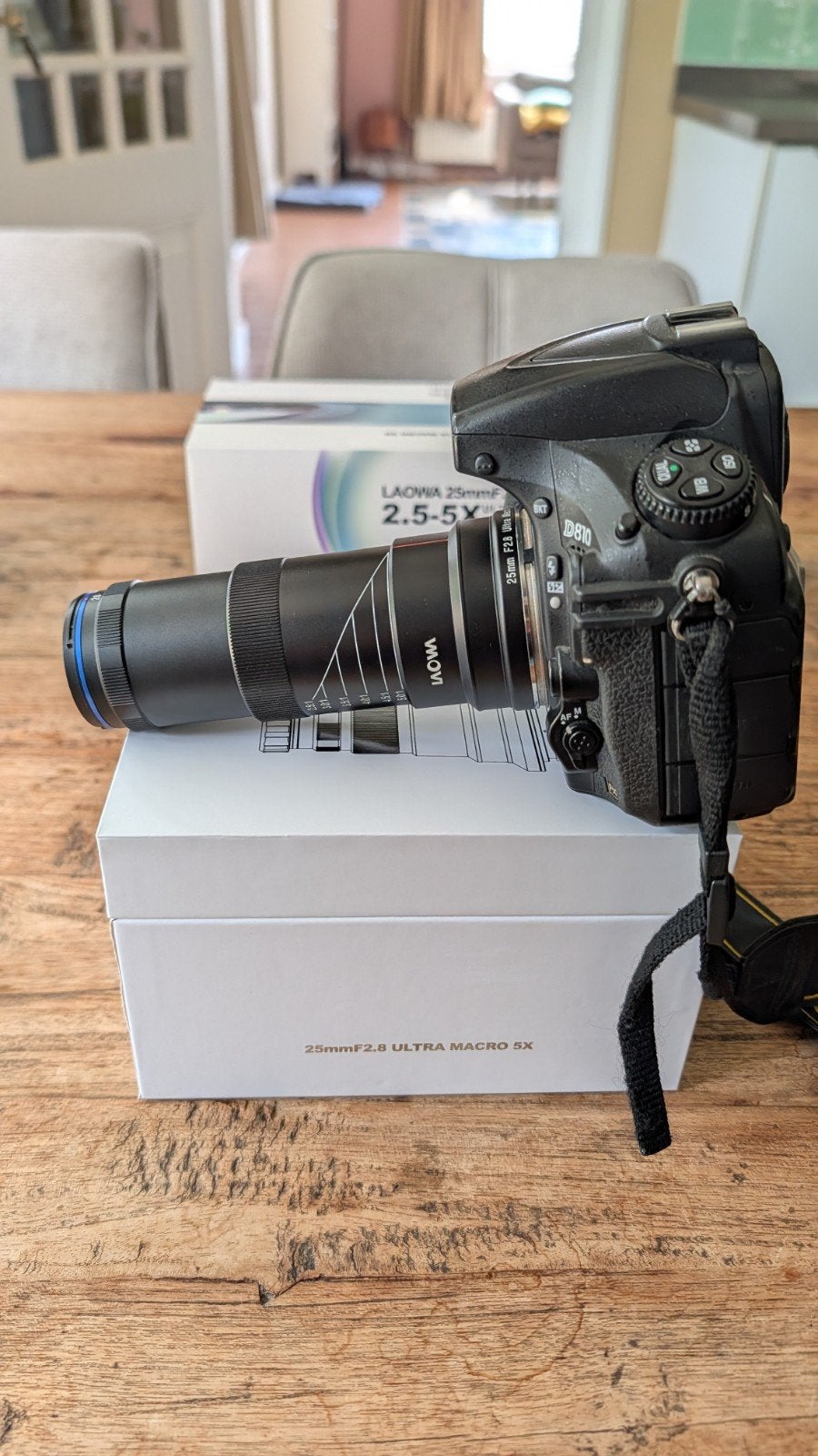 Laowa 25mm f/2.8 2.5-5X Ultra Macro lens voor Nikon F, Audio, Tv en Foto, Fotografie | Lenzen en Objectieven, Overige merken, Ophalen of Verzenden