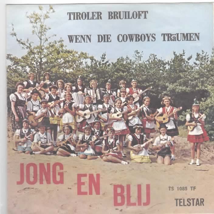 Jong en Blij- Tiroler Bruiloft  TELSTAR, Verzenden, 7 inch, Zo goed als nieuw, Levenslied of Smartlap