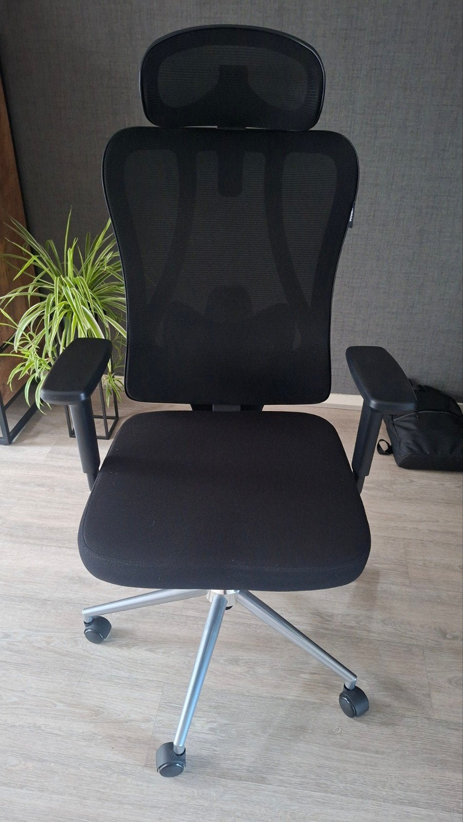 Ergonomische Bureaustoel met Nieuwe Lift, Ophalen, Gebruikt, Zwart, Bureaustoel