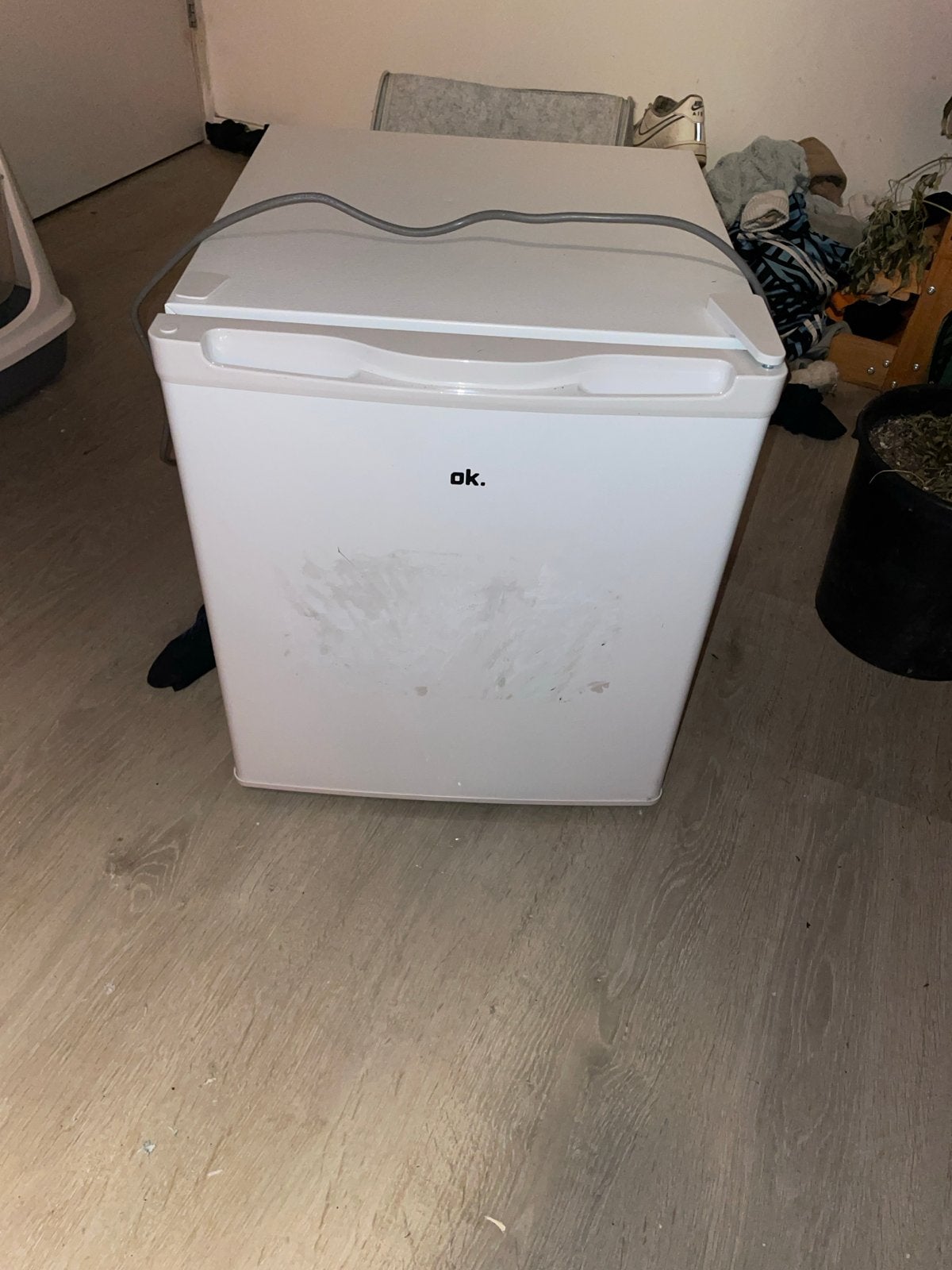 OK. Mini koelkast met vriesvak - 41 liter, Ophalen, Gebruikt, Minder dan 75 liter, Met vriesvak