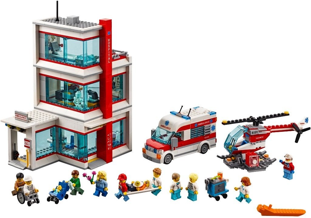 60204 - City: City Hospital, Hello@support.lego.com, Lego, Nieuw, Ophalen of Verzenden
