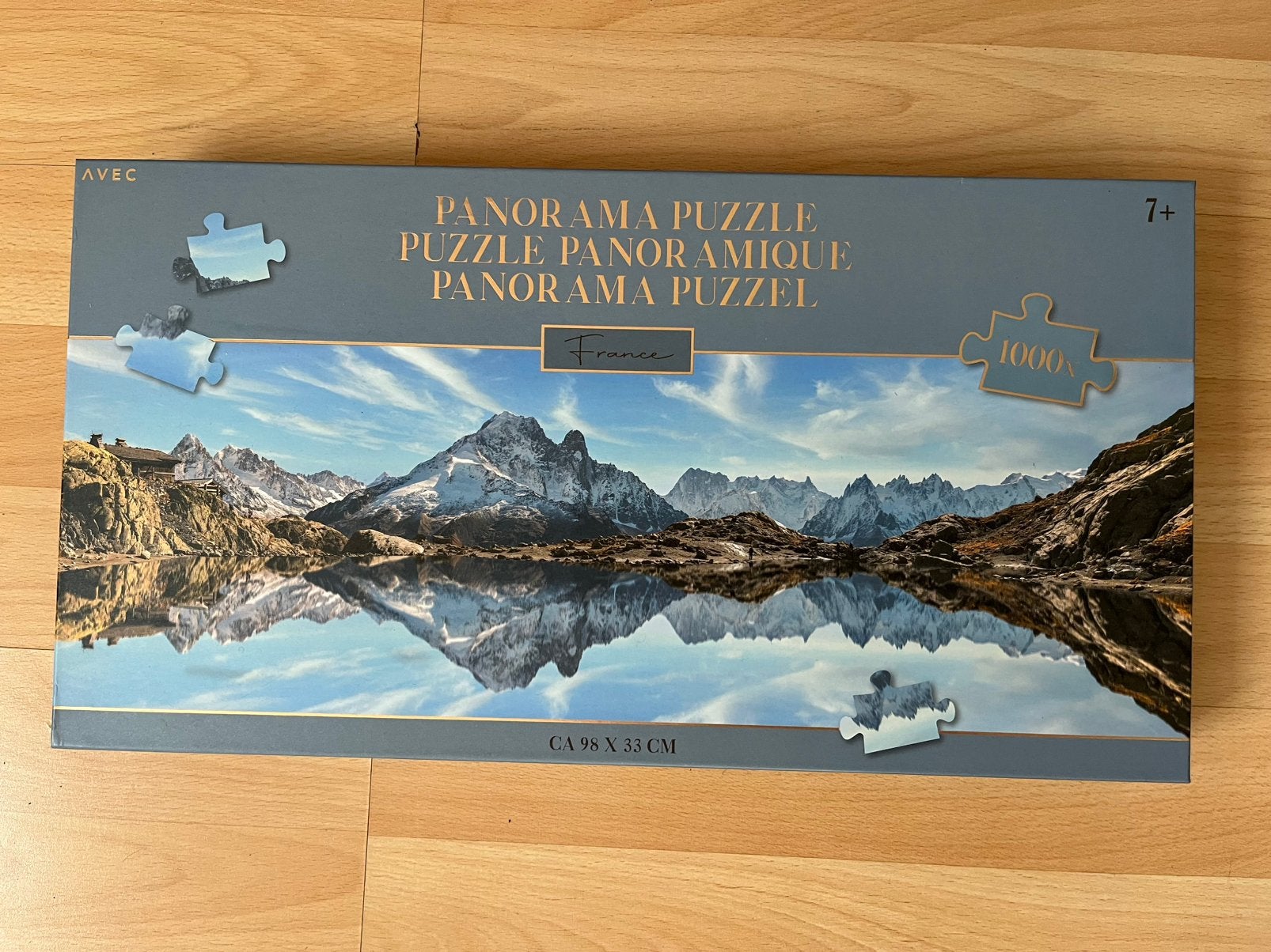 Puzzel France Panorama, Ophalen of Verzenden, 500 t/m 1500 stukjes, Zo goed als nieuw, Legpuzzel