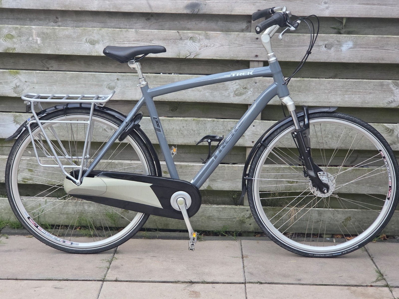 Nette Trek L300 Leisure herenfiets Framemaat 57 cm, Versnellingen, Zo goed als nieuw, 57 tot 61 cm, Ophalen