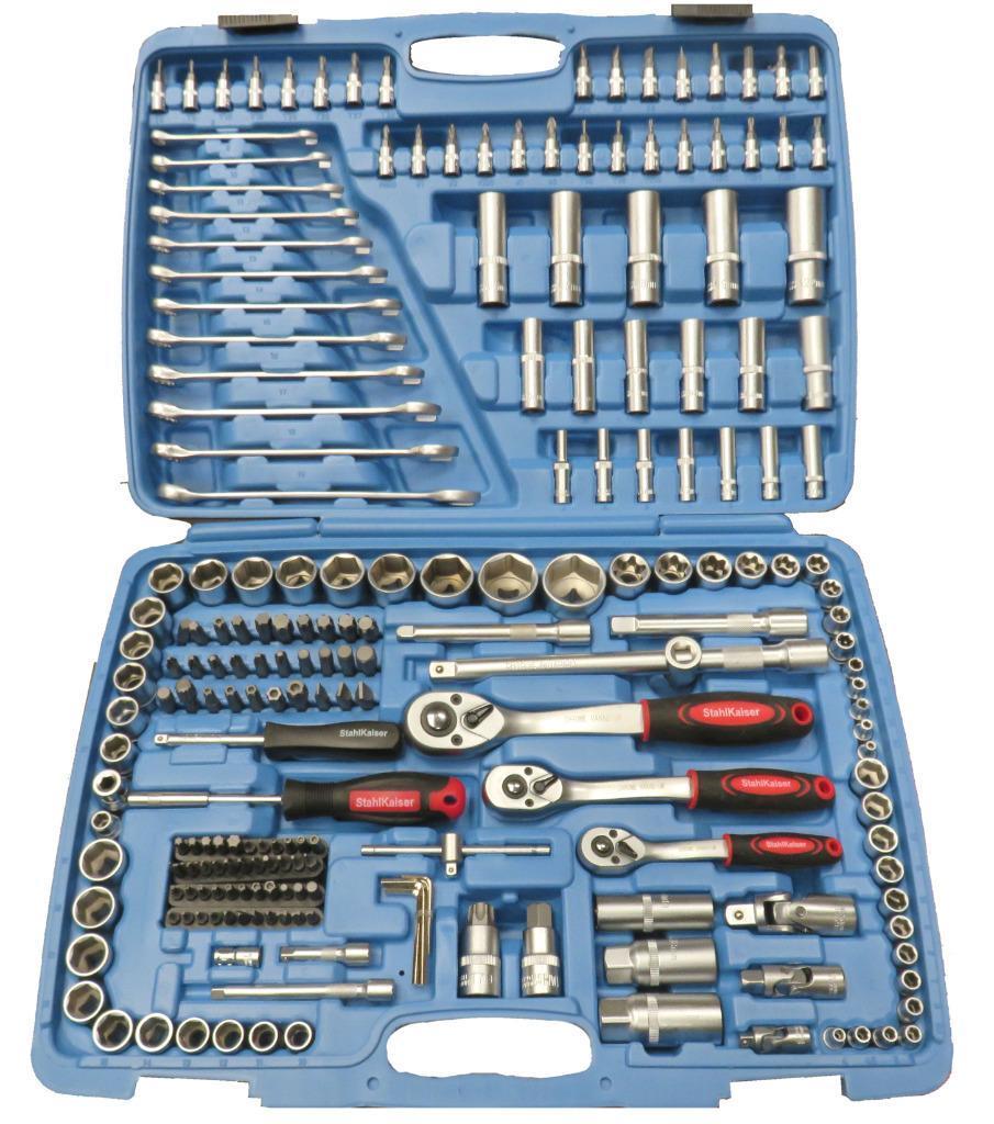 Dop - sleutel set 216dlg. Pro, Auto diversen, Autogereedschap, Nieuw, Ophalen of Verzenden