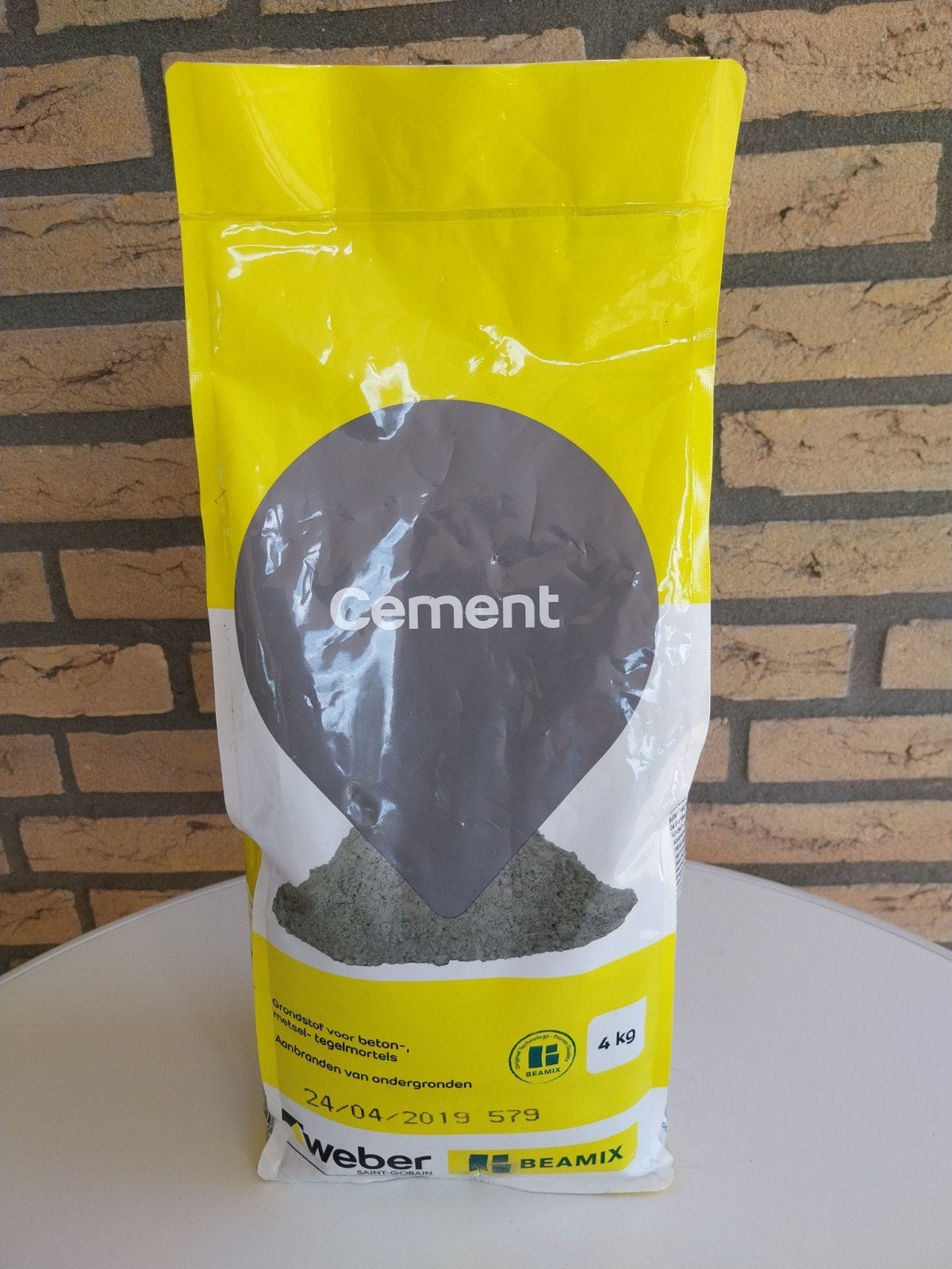 4 kg Weber Beamix Cement - Alleen water toevoegen, Ophalen, Nieuw