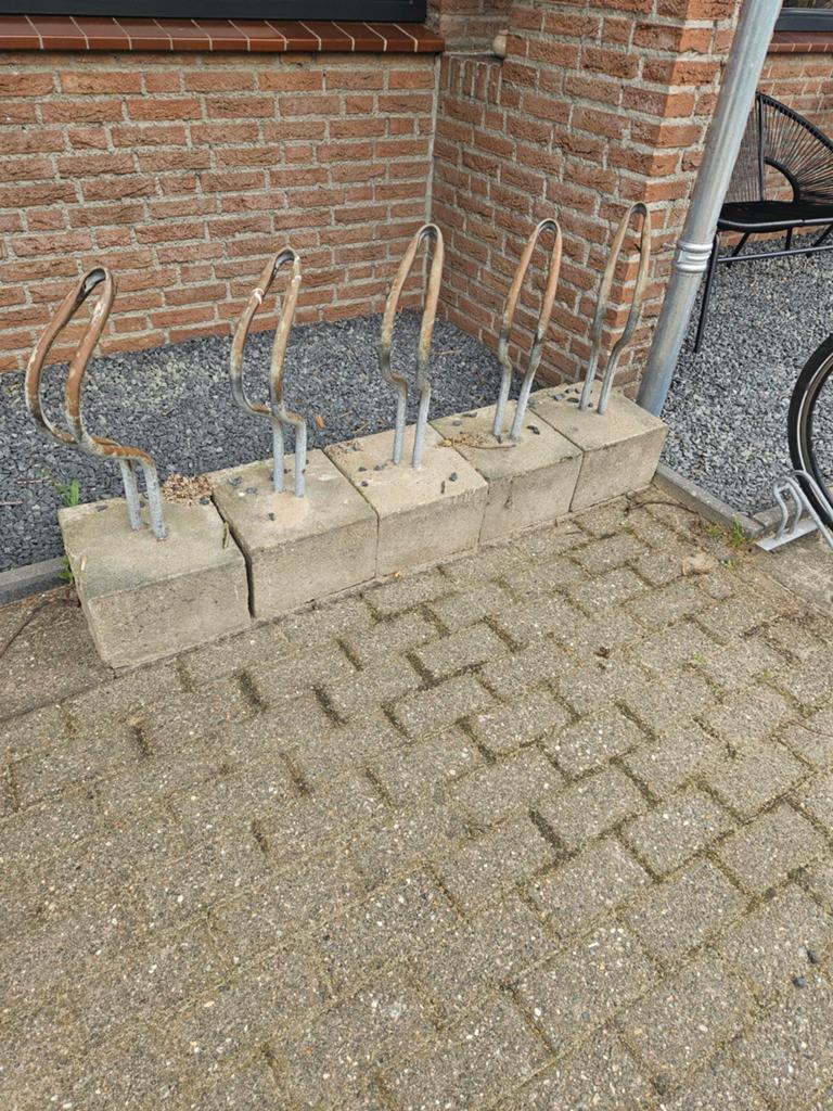 Gratis af te halen fietsenstalling, Ophalen, Gebruikt