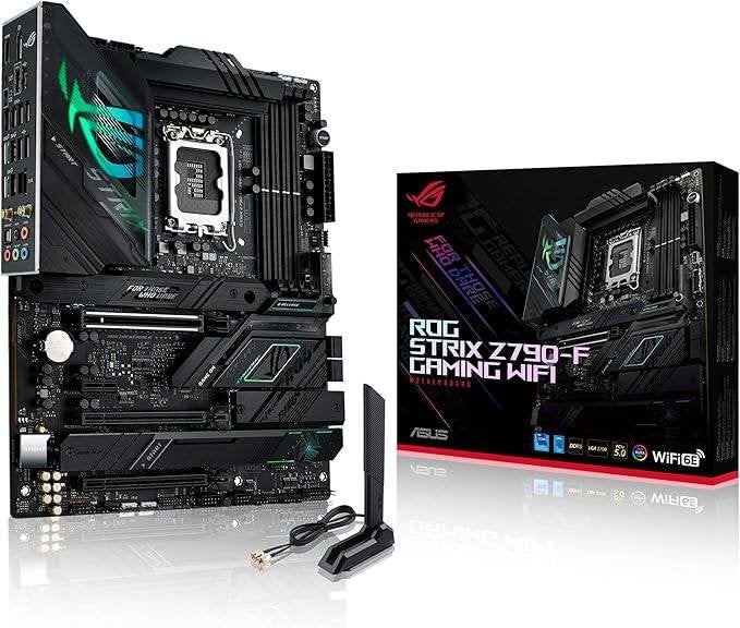 Asus Rog Strix Z790-F Gaming Wifi II motherboard, Ophalen, LGA 1700, Gebruikt, ATX