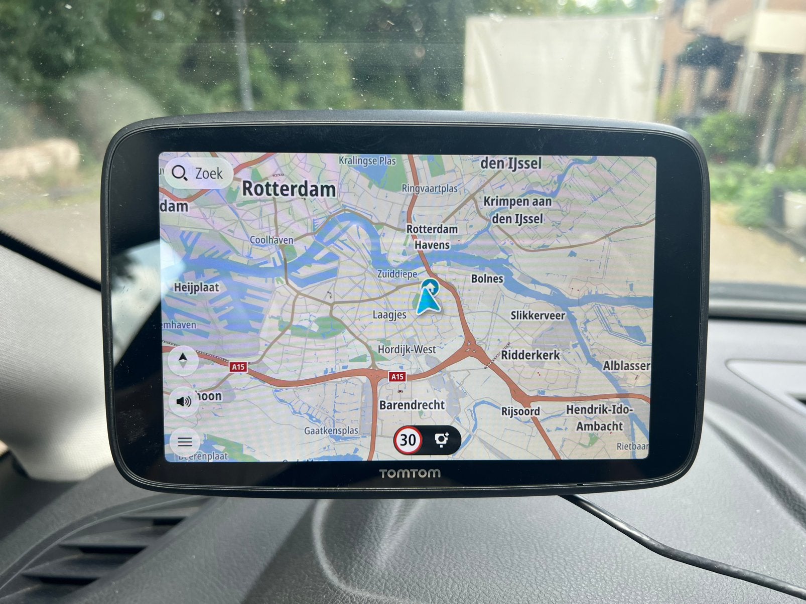 TomTom go discover 6, Ophalen, Gebruikt