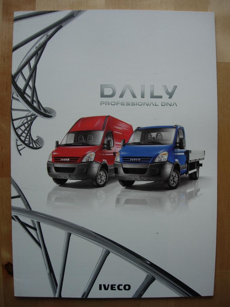 Iveco Daily 2007 Brochure - Bestelwagen, Boeken, Iveco, Ophalen of Verzenden, Zo goed als nieuw, Overige merken