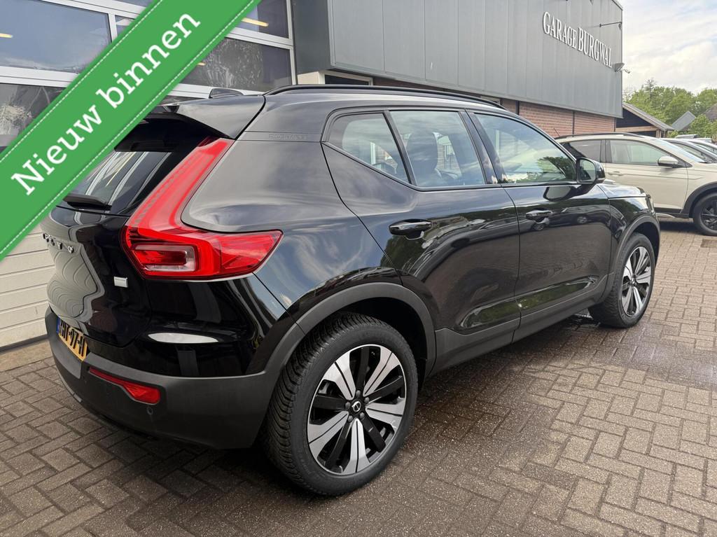 Volvo XC40 Recharge Core 70 kWh SOH 93% *ALL-IN PRIJS*, Auto's, 12 maanden, Stof, Gebruikt, Zwart