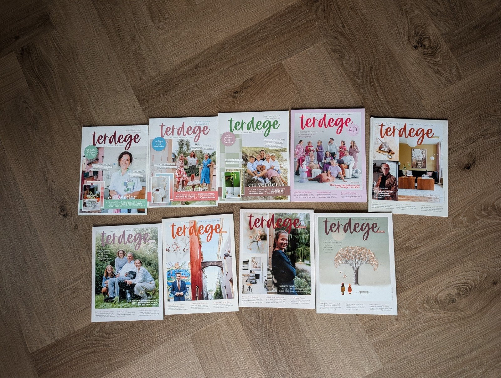 Terdege tijdschriften 2023, Ophalen of Verzenden, Gelezen, Damesbladen