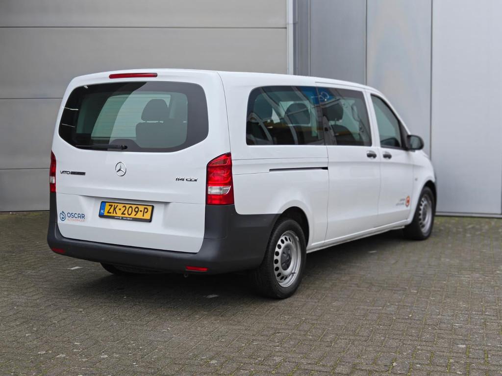Mercedes-Benz Vito Tourer 114 BlueTEC Pro Extra Lang 8-pers, Automaat, Gebruikt, 2000 kg, Wit