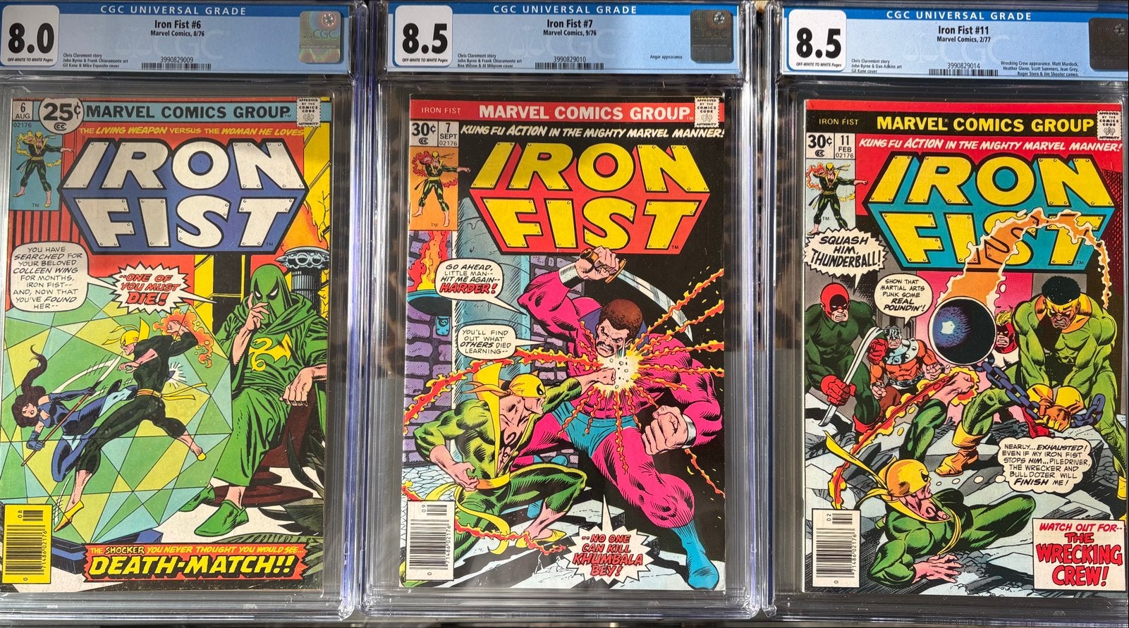Iron Fist Graded Comics - CGC Universal Grade, Boeken, Meerdere comics, Ophalen of Verzenden, Zo goed als nieuw, Amerika