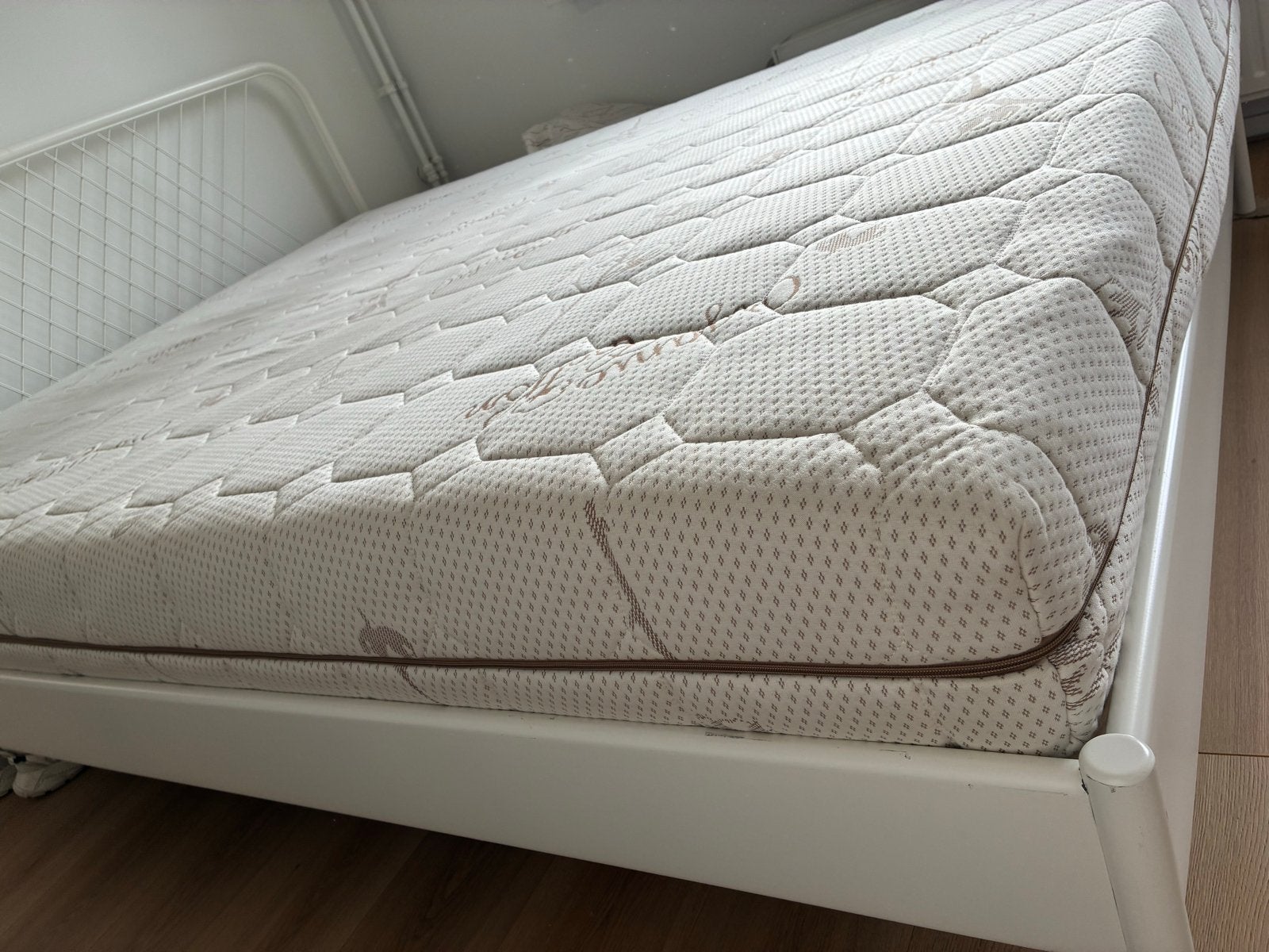 100% natuur Latex Matras - 160x200 cm - Helemaal biologisch, Ophalen, Tweepersoons, Zo goed als nieuw, Matras