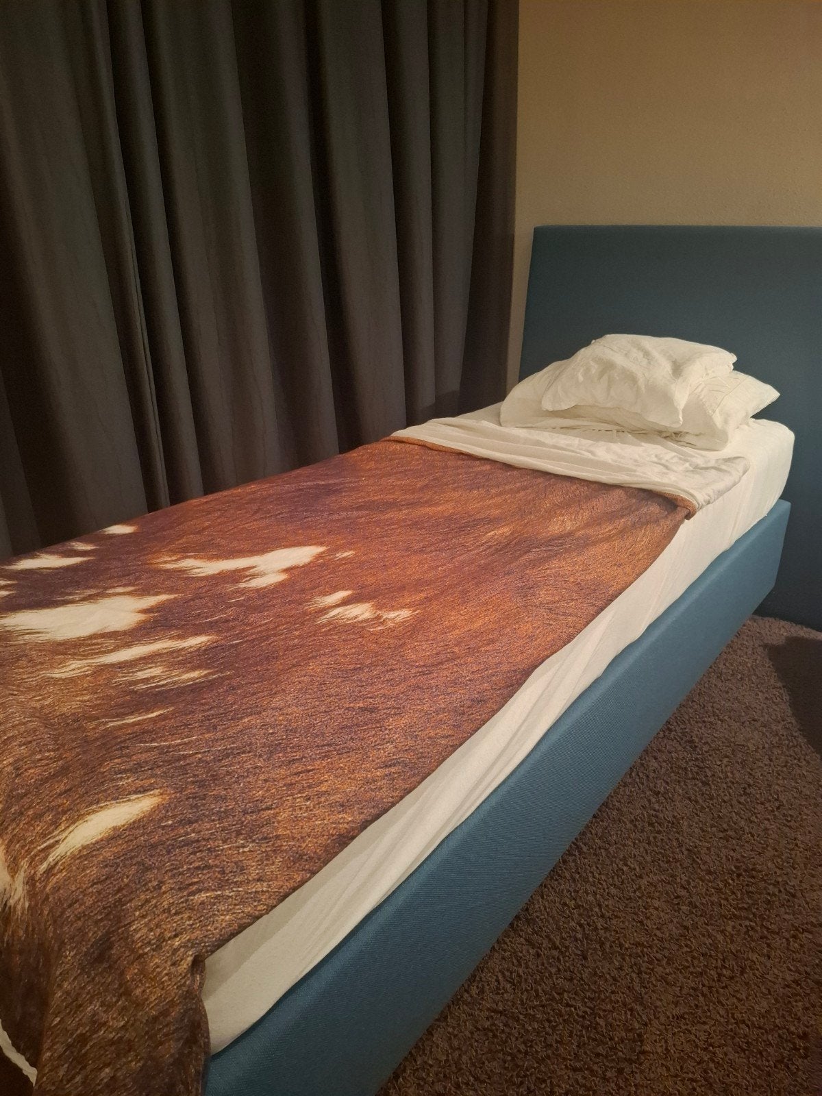 boxspring 1-persoons, Huis en Inrichting, Ophalen, Zo goed als nieuw, Eenpersoons, 90 cm
