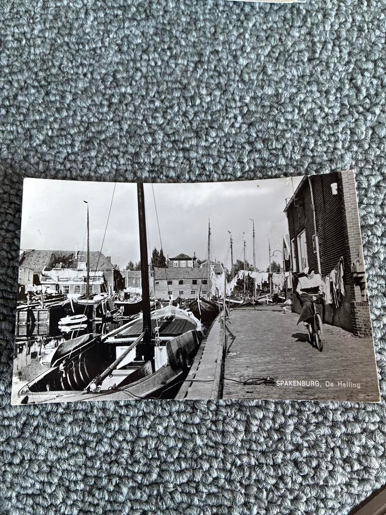 Ansichtkaart Spakenburg, De Helling - Gelopen 1966, Ophalen of Verzenden, 1960 tot 1980, Gelopen, Utrecht