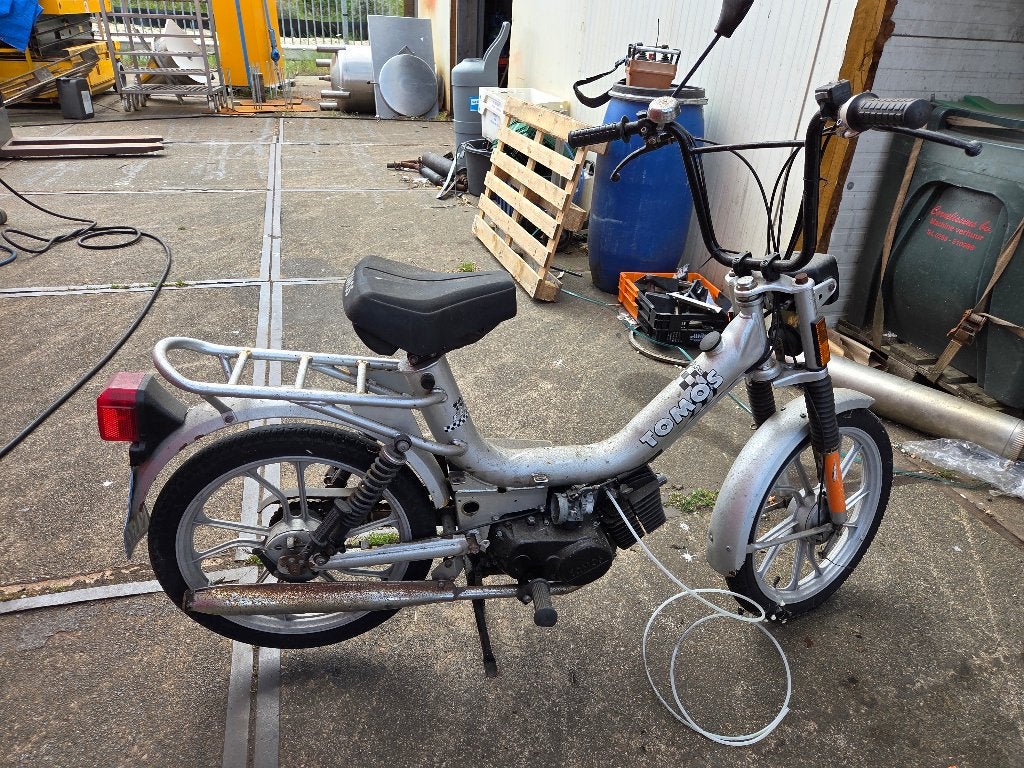 Tomos flexer opknapper, Ophalen, Gebruikt, Flexer