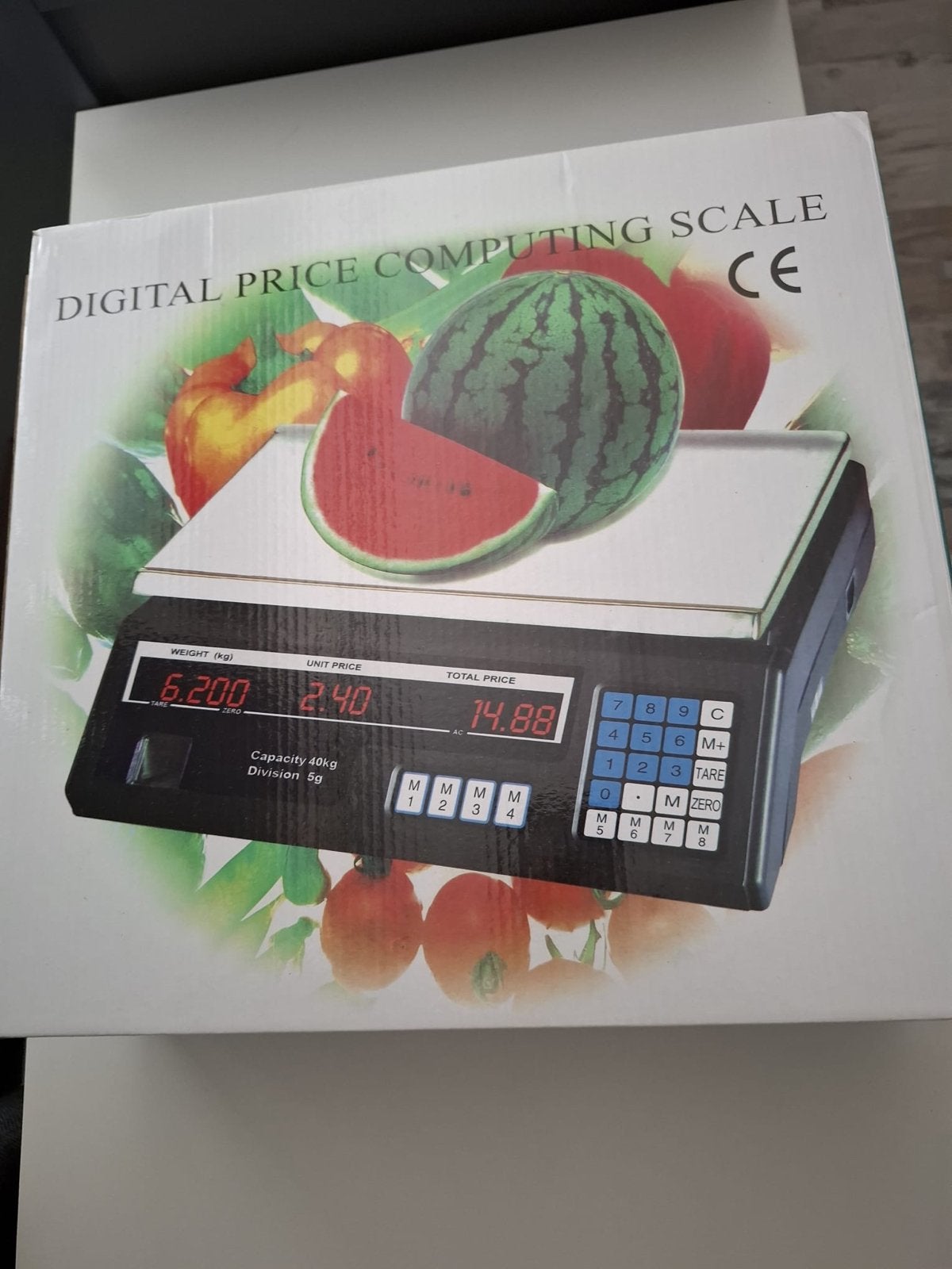 Digitale Horeca Weegschaal - 40kg Capaciteit, Ophalen of Verzenden